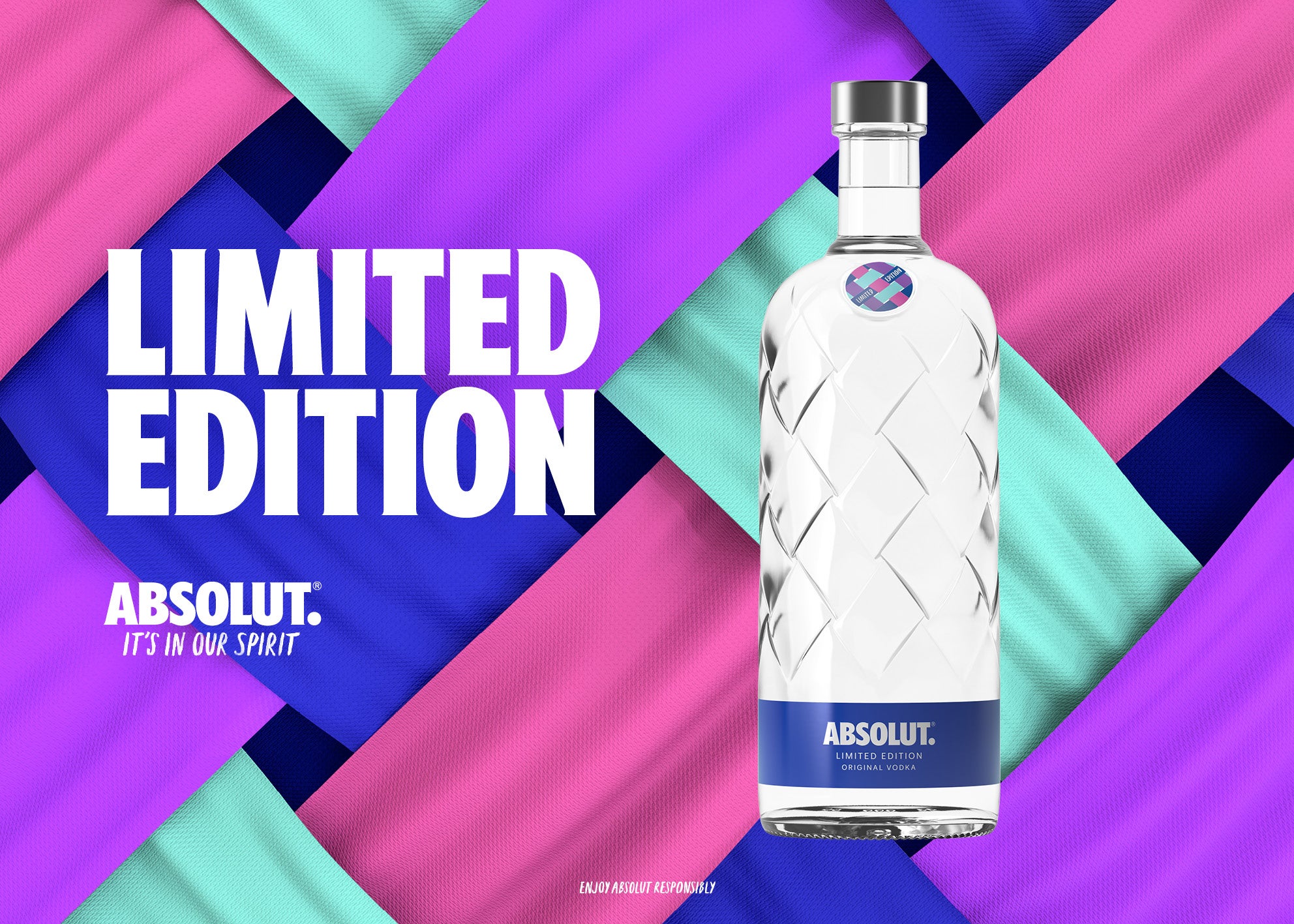 ABSOLUT VODKA LAUNCHES NEW LIMITED-EDITION BOTTLE CELEBRATING THE