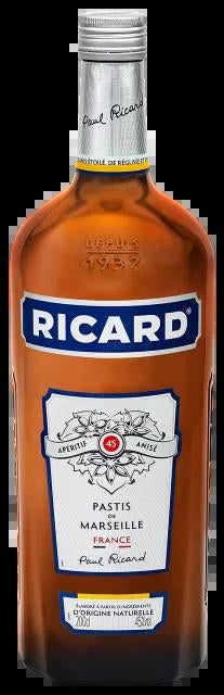 Verre Ricard long drink base carrée